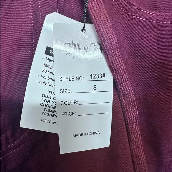 M&P Jogger Pants Jeans Elastic Waistband and Tapered Legs - Picture 5 of 8